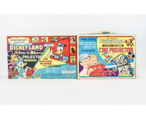 Vintage Walt Disney Disneyland - Easy-Show Cine Projector by Chad Valley Comes with 6 Happy Films of Favourite Characters - 3