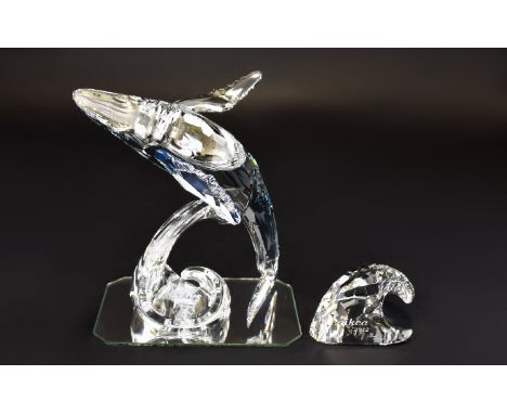 Swarovski SCS Collectors Society Annual Edition 2012 Crystal Figure Humpback Whale 'Paikea' Designed exclusively for the coll