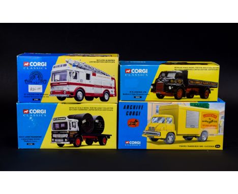 Corgi Classics Collection of Ltd and Numbered Edition Diecast Scale Models 1.50 For The Adult Collector ( 4 ) Five In Total. 