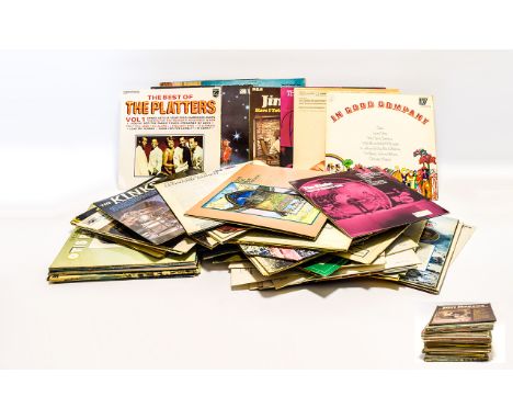 Large Collection of LP's Various Artists. Includes The Rolling Stones, A Night at The Opera, Beatles Oldie's, The Kinks, Eart