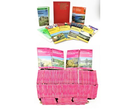 Ordnance Survey maps. A collection of 203 of the full series of 204 1980s &amp; 1990s Ordnance Survey maps. Featuring all inf