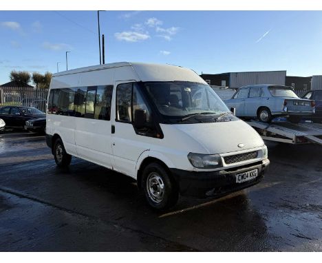 Registration: CW04KKG  VIN: WF0EXXGBFE4B89605  Mileage Showing: 97,000  Transmission: Manual  MOT: 22/01/2025First registered