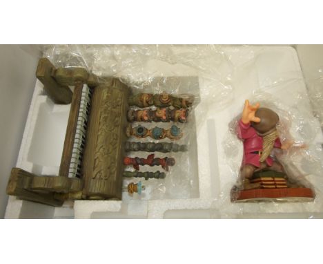Three Walt Disney Classics Collection figures from Snow White and The Seven Dwarfs, comprising 'Humph' (Grumpy with Pipe Drag