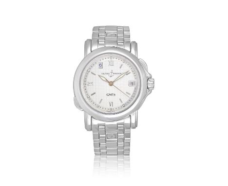 ULYSSE NARDIN REF. 203-22, SAN MARCOA stainless steel self-winding centre-seconds wristwatch with GMT function and dateYear :