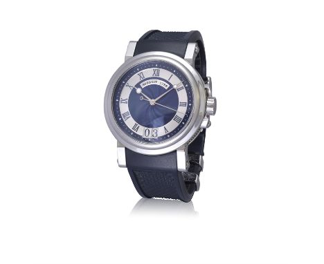 BREGUET REF.5817, MARINE BIG DATEA stainless steel self winding wristwatch with sweep centre second, date, original boxYear :