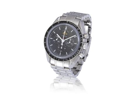 OMEGA REF. 311.30.42.30.01.001, SPEEDMASTER 50TH LIMITEDA stainless steel manual winding chronograph bracelet wristwatchYear 