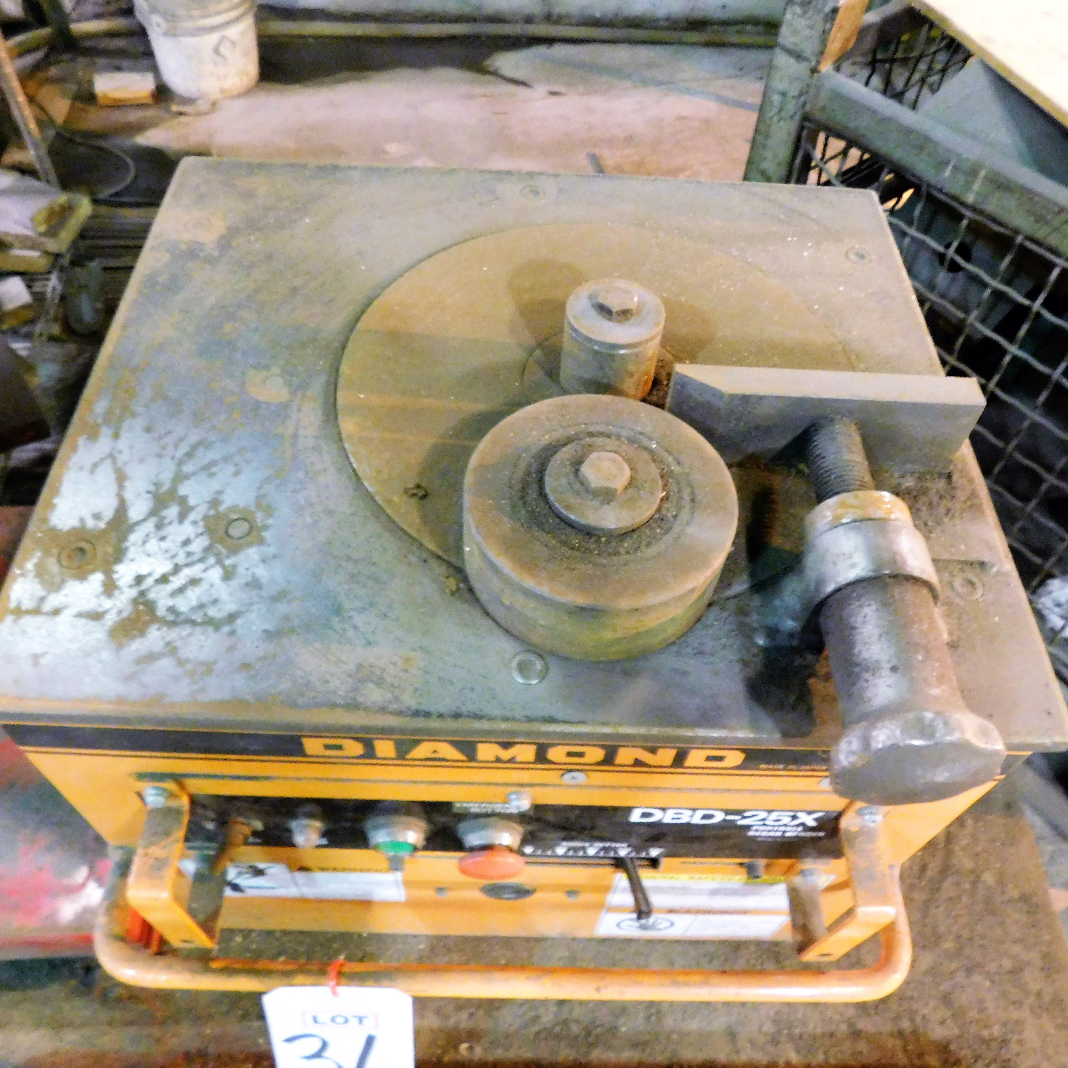 DIAMOND REBAR BENDER, MODEL DBD25X