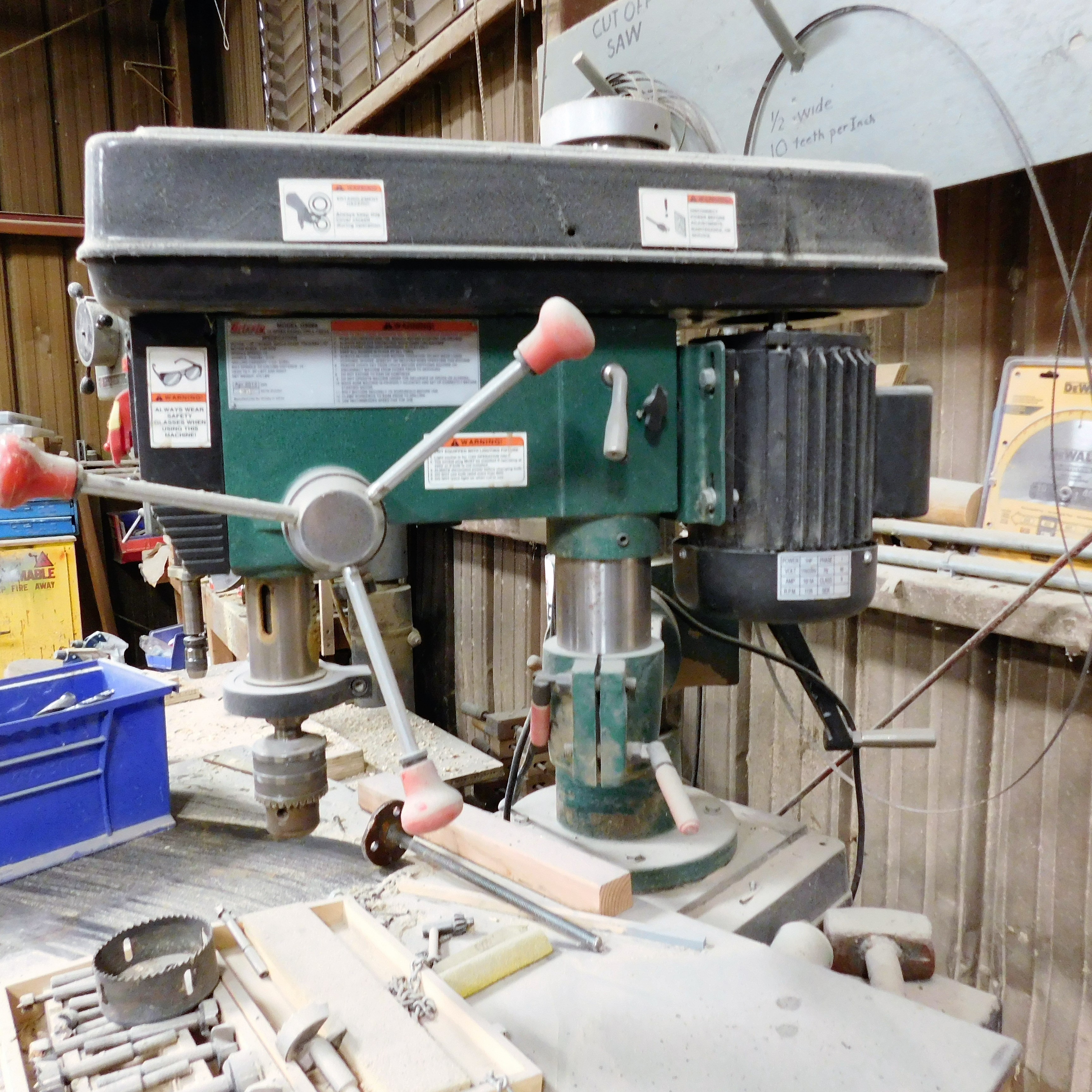 2012 Grizzly G9969 12-speed Radial Drill Press