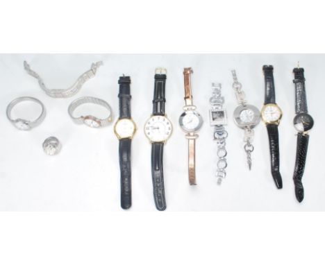 A group of 20th century vintage watches to include a Sekonda, Timex Indiglo, Quartz, CK,Dkny, Citron, Ravel...etc.