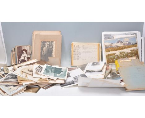 A large collection of old photographs to include Horfield to Henleaze Skyscrapers, other topographical scenes, vintage postca