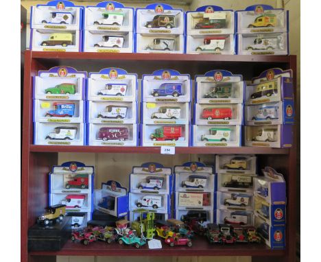 Oxford Diecast: forty-three light commercials in original boxes, fourteen M.O.Y. and a fork-lift (58) 