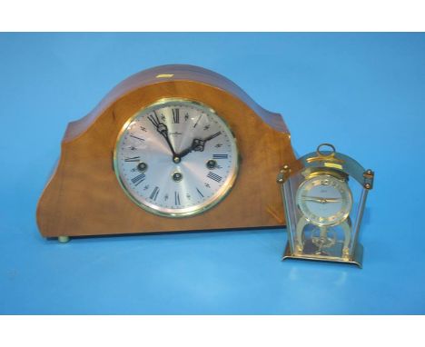 A Schatz mantle clock, a Bentima mantle clock etc.