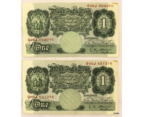 Bank of England New Notes signed By L K O'Brien
