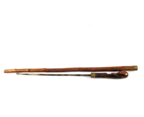 A Victorian dagger stick