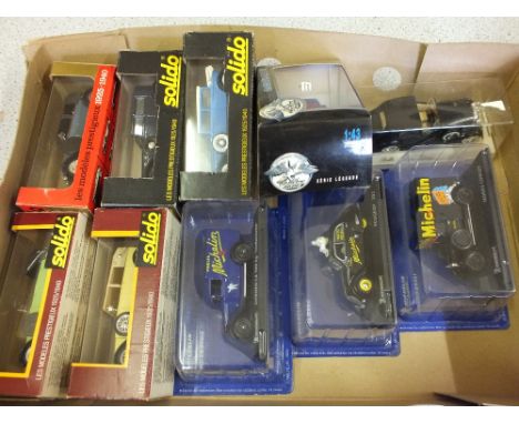A boxed Solido and other Michelin models