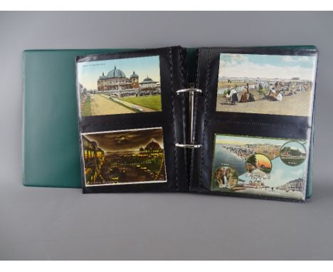 Single album collection of vintage postcards, all Rhyl
