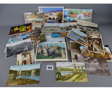 Collection of vintage postcards