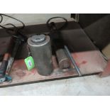LOT OF HYDRAULIC POWERED PUMP W/ATTACHED RAM (IN CENTRAL TOOL CRIB)