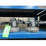LOT OF 2 INGERSOL RAND 7" PNEUMATIC ANGLE GRINDERS (IN CENTRAL TOOL CRIB)