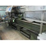 TOUR BAAJI LATHE, MODEL CS20GC, S/N 201060, 20" SWING, 3 JAW CHUCK, 96" BED, QUICH CHANGE TOOL POST,
