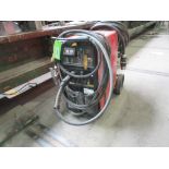 CANOX MIGMATIC 250MP WELDER W/CART AND CABLES (NO TANK) [LOCATED AT 1401 GRAHAM-BELL, BOUCHERVILLE,