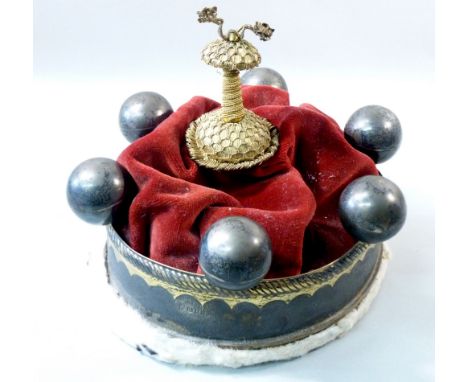 SILVER GILT CORONET BY C.J. VANDER, TO HAVE BEEN WORN BY "BARON PASCOE GRENFELL" FOR THE CORONATION OF EDWARD VIII WHO ABDICA