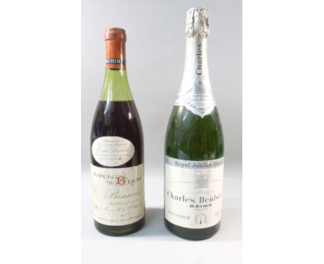 HOSPICES DE BEAUNE JOSEPH DROUHIN BURGUNDY 1948, CHARLES HEIDSIECK ROYAL JUBILEE CUVÉE, NON-VINTAGE, 77cl [2]