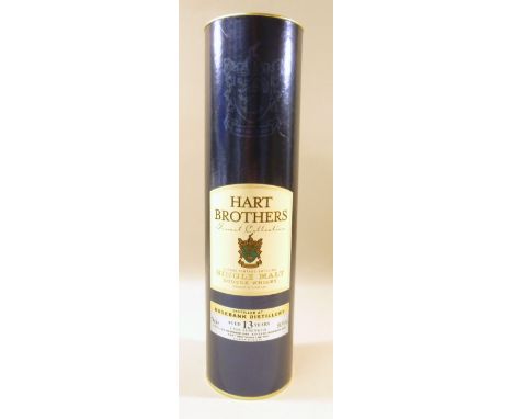 HART BROTHERS 13 YEAR OLD CASK STRENGTH SINGLE MALT SCOTCH WHISKY DISTILLED AT ROSEBANK DISTILLERY IN NOVEMBER 1990 AND BOTTL