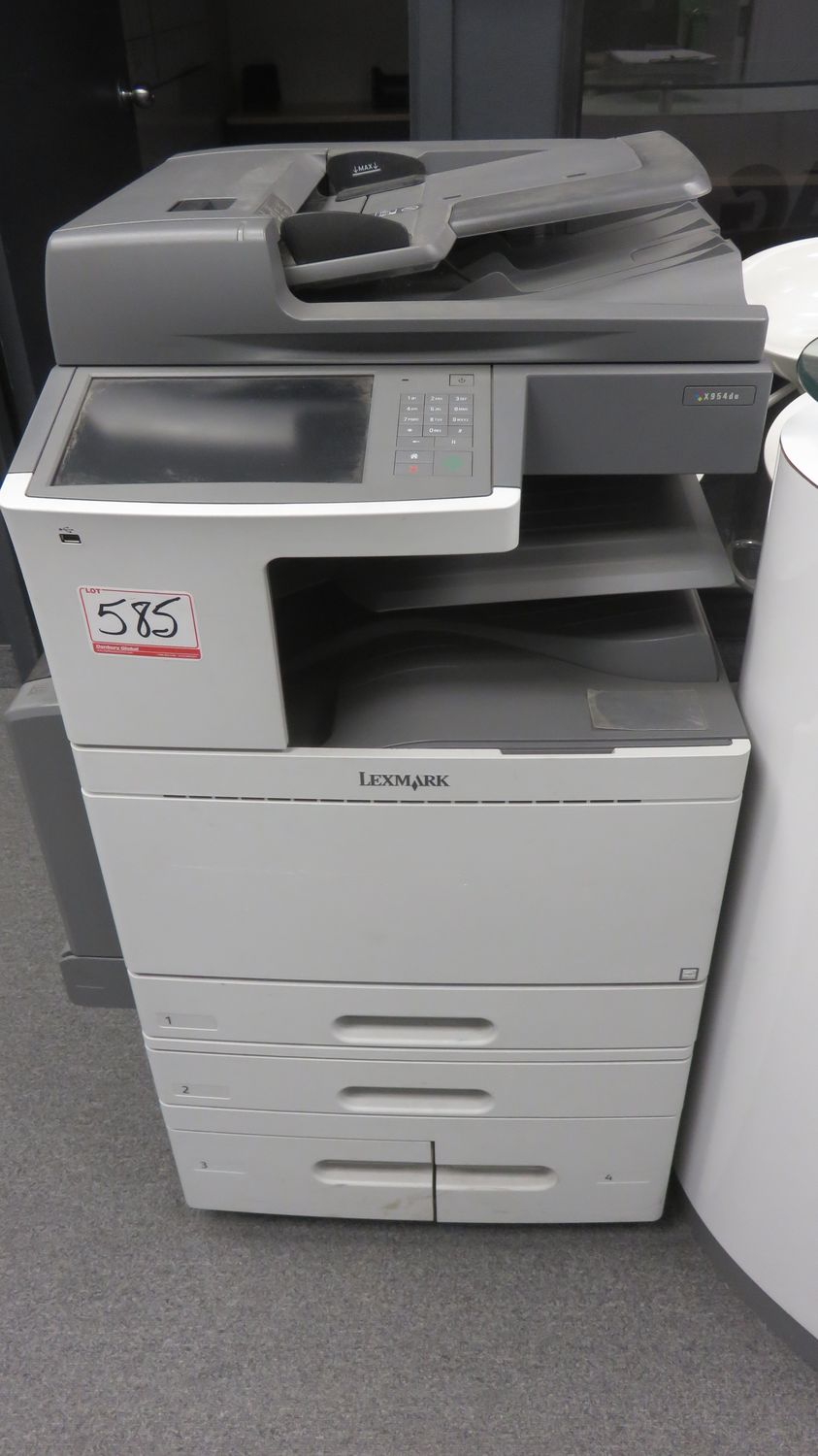 LEXMARK X954DE MULTIFUNCTION COLOR LASER PRINTER