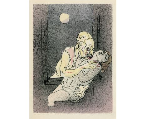 Tolstoi, A(lexei) K(onstantinowitsch). Die Familie des Vampirs. Aus den Memoiren eines Unbekannten. 27 S. Mit 9 aquarellierte