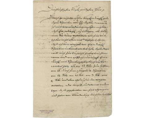 - Derfflinger, Georg Reichsfreiherr von, der große brandenburgische Feldmarschall, u. a. Sieger bei Fehrbellin (1606-1695). B
