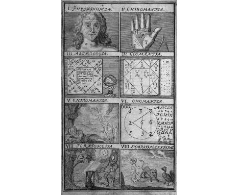 (Job, Johann Georg). Anleitung zu denen curiösen Wissenschafften, nehmlich der Physiognomia, Chiromantia, Astrologia, Geomant
