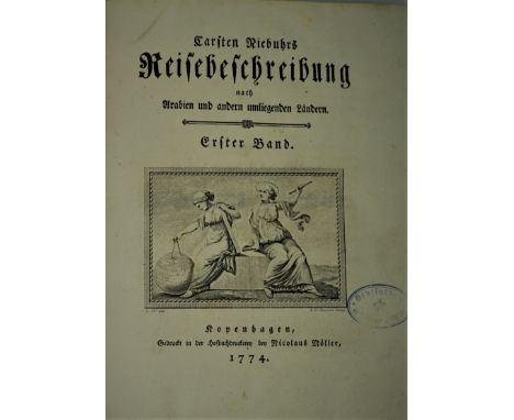 Reisebeschreibungen in Einzelbänden. Konvolut von 69 Bänden verschiedener, zumeist illustrierter Reisebeschreibungen. Oktavo.