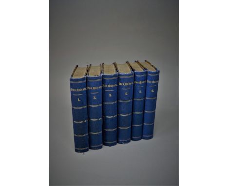 Cervantes Saavedra, Miguel de. Leben und Thaten des weisen Junkers Don Quixote von la Mancha. Aus der Urschrift des Cervantes