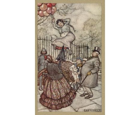 &lt;[*]&gt; -- KINDER- UND JUGENDBÜCHER-- Barrie, J(ames) M. Peter Pan in Kensington Gardens, from the little white bird. A n