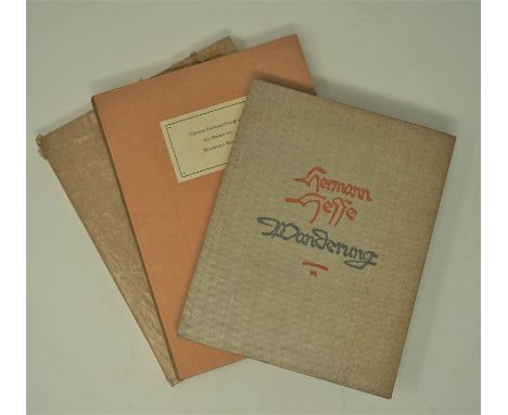Hesse, Hermann. Aus vielen Jahren. Gedichte, Erzählungen und Bilder. 129 S. Mit 3 Abbildungen nach Aquarellen von H. Hesse so