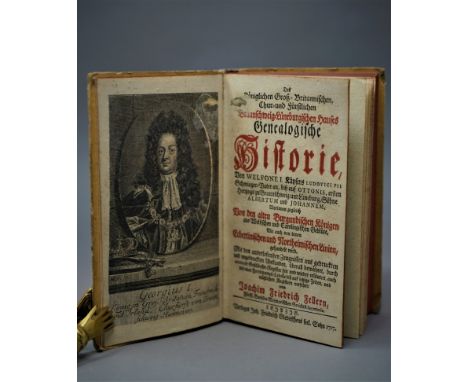 Feller, Joachim Friedrich. Des Königlichen Groß-Britannischen, Chur- und Fürstlichen Braunschweig-Lüneburgischen Hauses genea