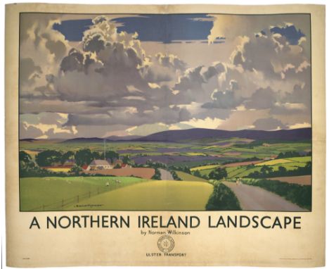 Ulster Transport Authority, 'A Northern Ireland Landscape' travel poster. An Ulster Transport Poster ‘A Northern Ireland Land