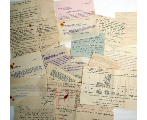 1922 Graney Ambush, Co. Kildare, compensation application for death of son in Civil War. A file detailing a claim for compens