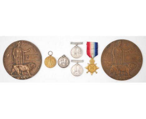 1914-1918 Royal Air Force Pair and three other medals. A 1914-1918 Great War Medal and Victory Medal to 693016 3.A.M. A. Gill