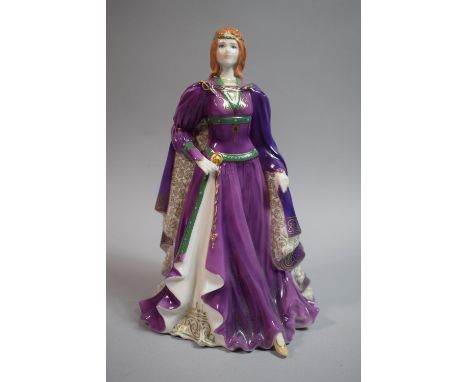 A Royal Worcester Figure, Limited Edition 849/7500, "Branwen, Daughter of Llyr" 