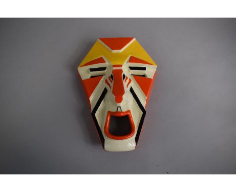 A Wedgwood Clarice Cliff Collectors Club Wall Plaque Mask