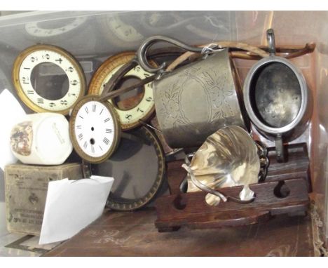 Various item to include clock bases 