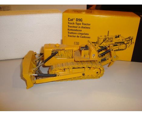 A Cat D9G Track-Type Tractor by Conrad with Ripper number 2874 Limited Edition - G (slightly dusty) in G-VG box