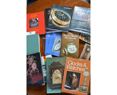 A quantity of clock books