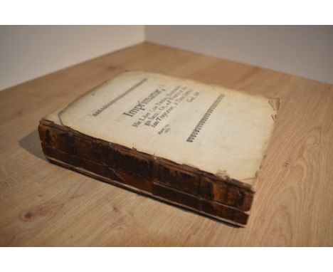 Antiquarian. Theology. Gilpin, Richard - Daemonologia Sacra. Or, A Treatise of Satans Temptations: In Three Parts. London: 16