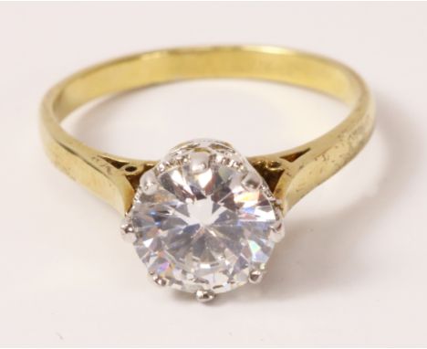 Crown set dress ring stamped 925   Condition Report   Click here for further images, condition, auction times & delivery cost