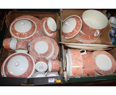 A modern Villeroy &amp; Boch part dinner and tea service in the Siena patternAll appear in fairly good condition, with very l