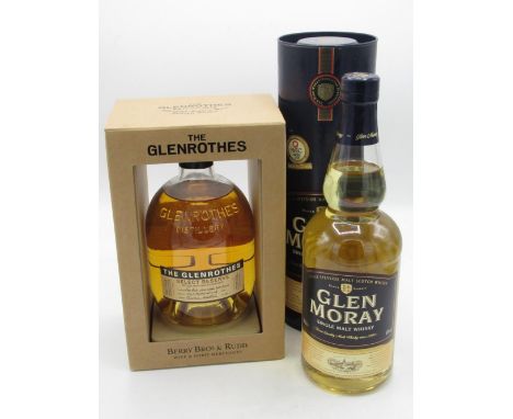 The Glenrothes Select Reserve Speyside Single Malt Scotch Whisky, 43%vol 70cl for Berry Bros. in display carton and Glen Mora