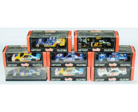 Quartzo a boxed Ford Thunderbird Racing Car group to include 2025 Ford Thunderbird 'Miller' 'Rusty Wallace', 2029 Ford Thunde
